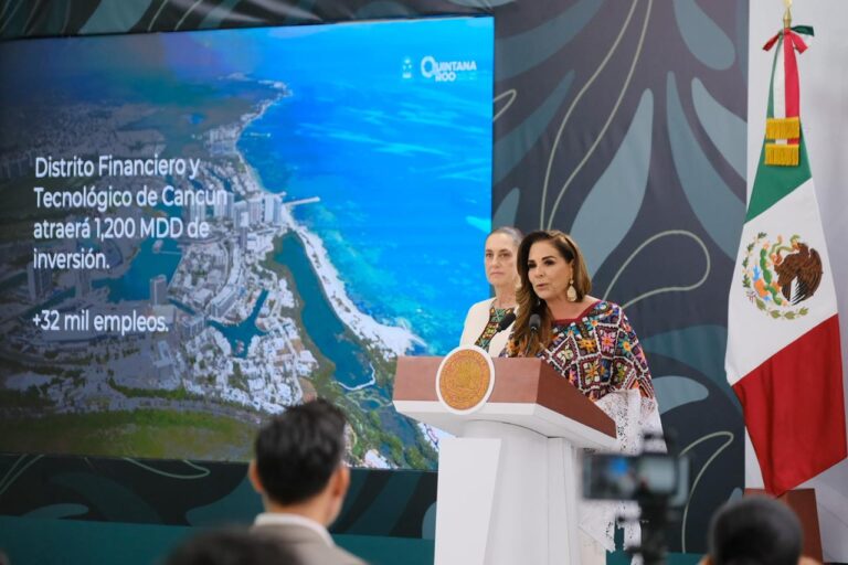 La Cuarta Transformación ya dejó huella en Quintana Roo: Mara Lezama