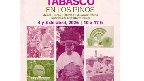 La riqueza cultural tabasqueña llegará a la CDMX con “Tabasco en Los Pinos”