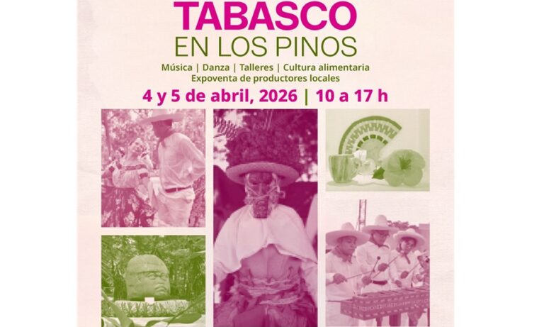 La riqueza cultural tabasqueña llegará a la CDMX con “Tabasco en Los Pinos”