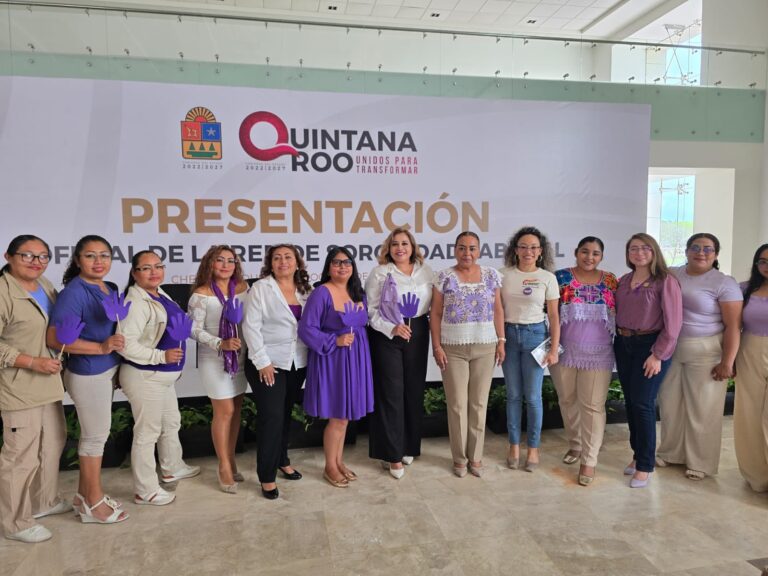 Lanzan la  “Red de Sororidad Laboral” en Quintana Roo
