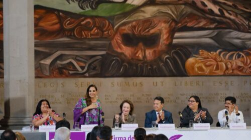 Mara Lezama refrenda su compromiso con la justicia con perspectiva de género