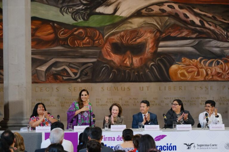 Mara Lezama refrenda su compromiso con la justicia con perspectiva de género