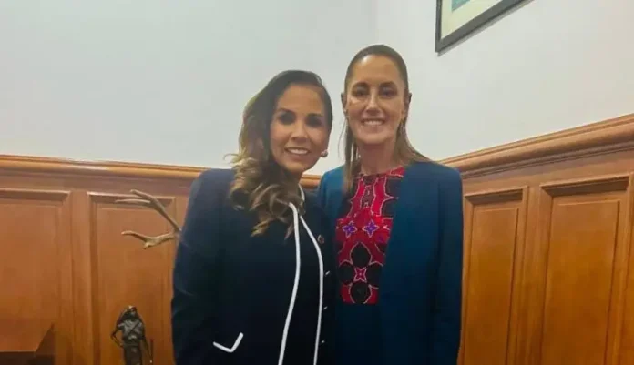 Mara Lezama se reúne con Claudia Sheinbaum para dar seguimiento a proyectos en Quintana Roo