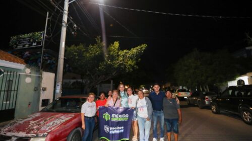 Mérida supera las 45 mil luminarias LED instaladas