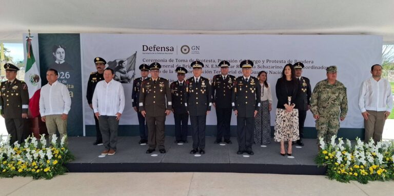 Óscar Rentería Schazarino, nuevo coordinador regional de la Guardia Nacional