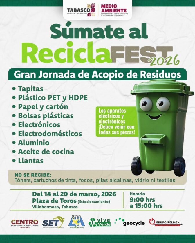 Participa en el ReciclaFEST 2026