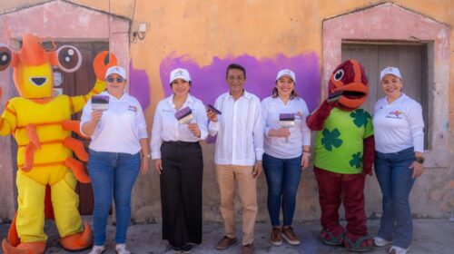 Programa “Pintemos Juntos“ llega a Dzilam de Bravo