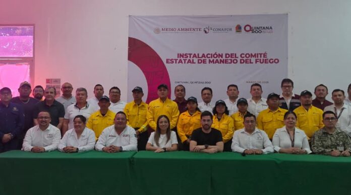 Quintana Roo instala comité estatal ante la temporada de incendios forestales 2026