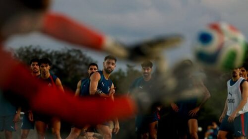 Selección de Portugal ya entrena en la Riviera Maya
