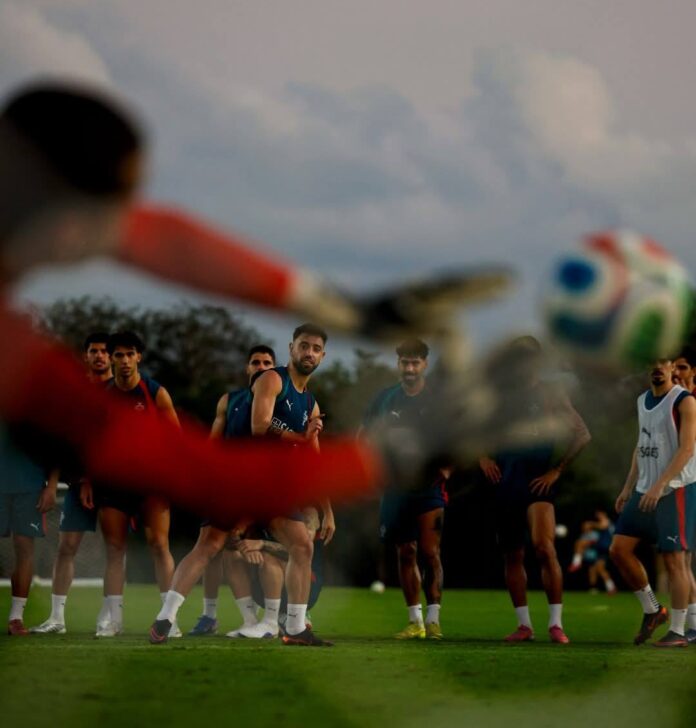 Selección de Portugal ya entrena en la Riviera Maya