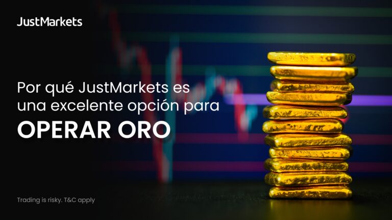 Por qué JustMarkets es una excelente opción para operar oro
