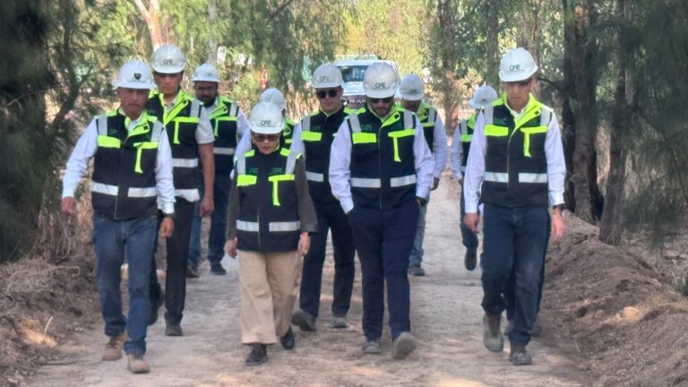 Directora General de la CFE encabeza visita del proyecto energético Francisco Pérez Ríos