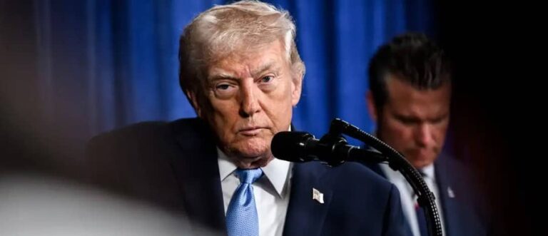 Asegura Donald Trump que aprovechó la ‘última y mejor ocasión’ para atacar Irán