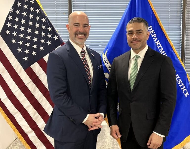 García Harfuch se reúne con director de la DEA; abordan la lucha contra el narco