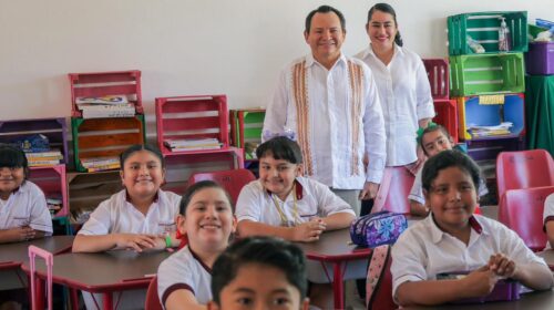 Amplían la infraestructura escolar y urbana en Umán