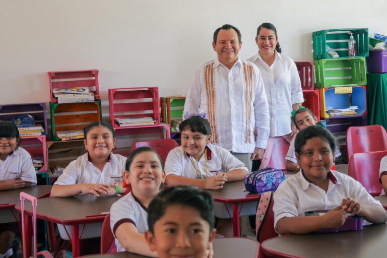 Amplían la infraestructura escolar y urbana en Umán