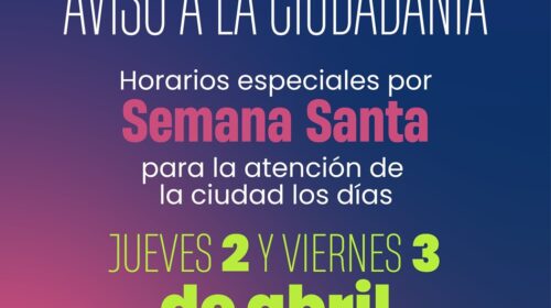 Ayuntamiento de Mérida ajustará sus servicios municipales por Semana Santa