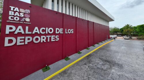 Inauguran el Palacio de los Deportes de Tabasco