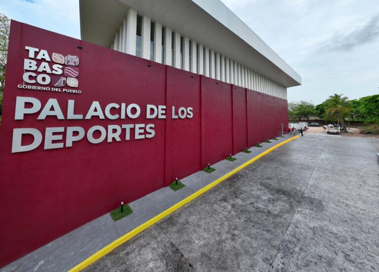 Inauguran el Palacio de los Deportes de Tabasco