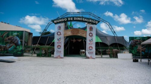 Invitan a las infancias de Cancún a disfrutar del espectáculo “Mundo de Dinosaurios”