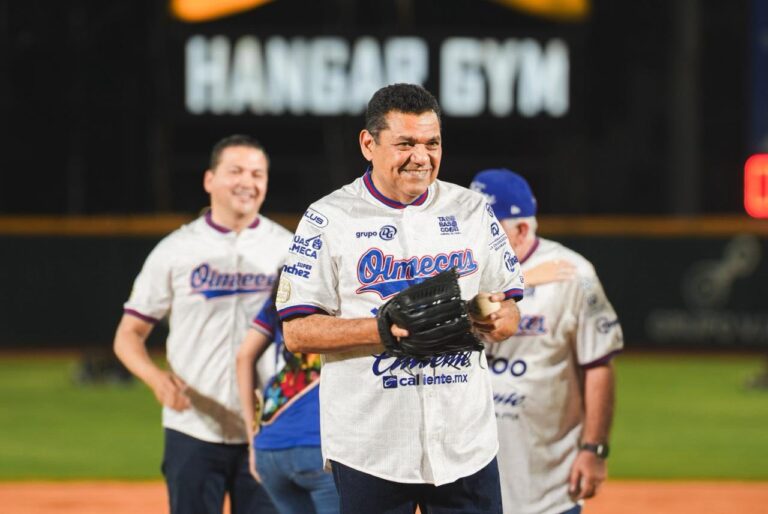 Javier May inaugura la temporada 2026 de los Olmecas de Tabasco