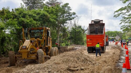 Mara Lezama cumple deuda histórica: Inicia rehabilitación del camino a Javier Rojo Gómez