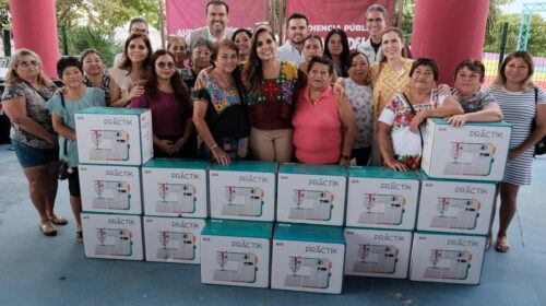 Mara Lezama lleva apoyos directos a familias de Isla Mujeres