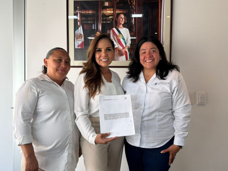 Mara Lezama y Conagua firman convenio por casi 200 mdp para fortalecer acceso al agua en Quintana Roo