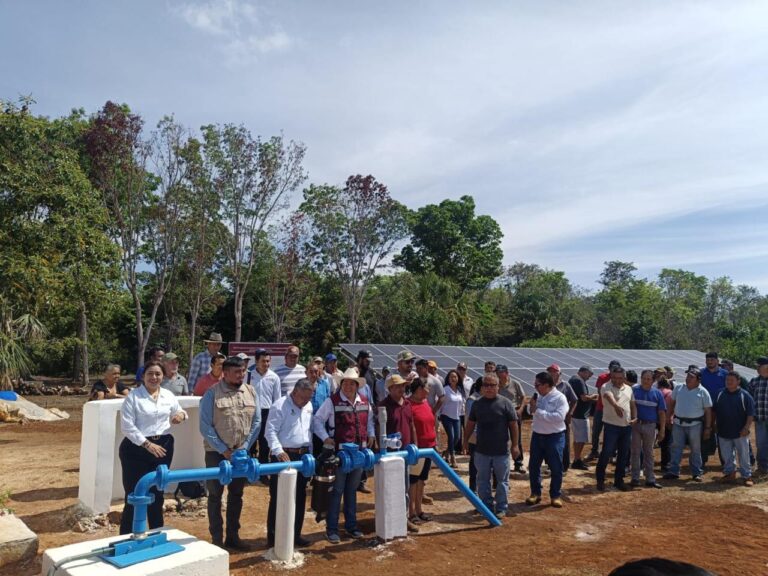 Modernizan infraestructura hidroagrícola en José María Morelos