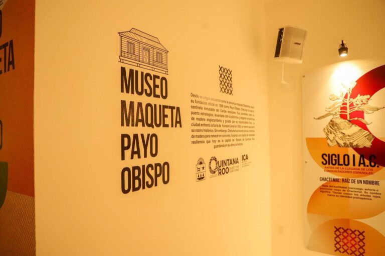 Mara Lezama inaugura el Museo Maqueta de Payo Obispo