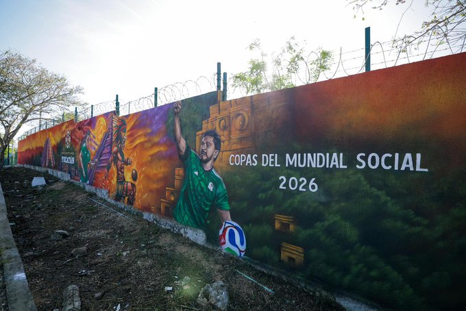 Ponen en marcha los “Murales Mundialistas” en Yucatán