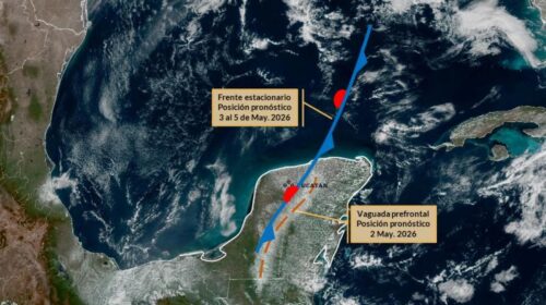 Pronostican cuatro días de lluvias intensas en Yucatán