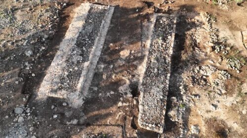 Protegen juego de pelota hallado en obras del Tren Maya de Carga