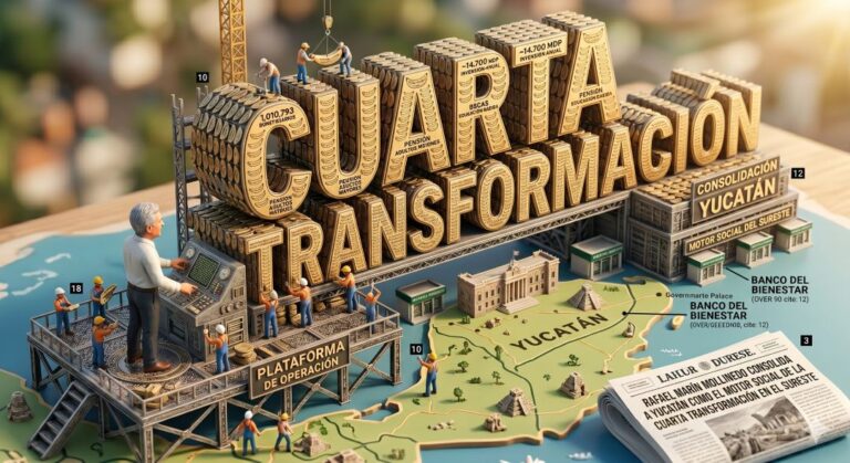 Rafael Marín Mollinedo consolida a Yucatán como el motor social de la Cuarta Transformación en el Sureste