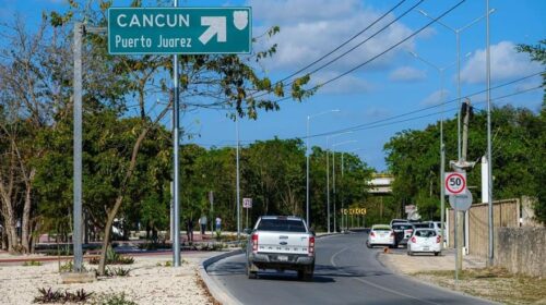 Transforman la entrada a Cancún con modernización de nodo vial