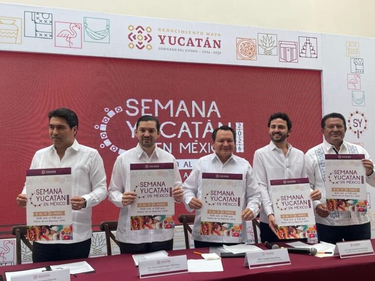 ‘Semana de Yucatán en México‘: Yucatecos acercarán su oferta productiva y cultural a la CDMX
