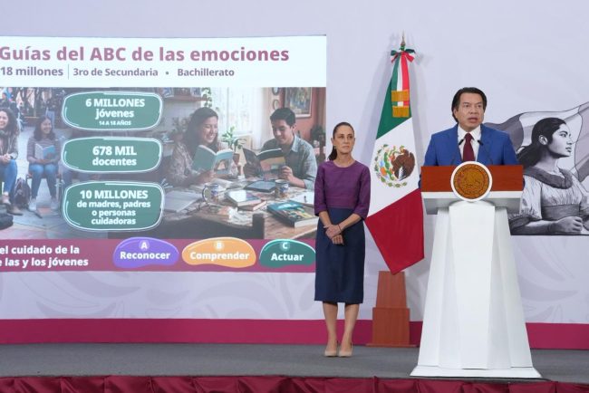 Las escuelas son espacios de comunidad y convivencia que fortalecen el bienestar socioemocional de las y los estudiantes: Mario Delgado