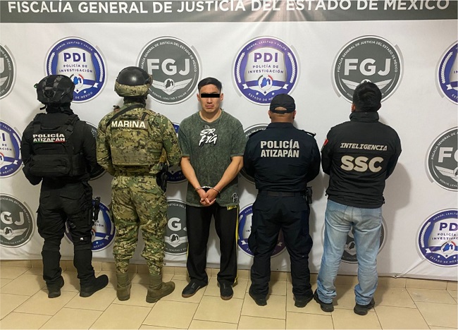 En coordinación interinstitucional, Semar detienen a cuatro personas vinculadas con presuntos hechos delictivos en Azcapotzalco