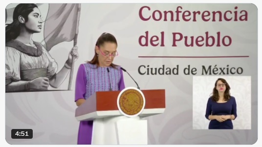 Pide Claudia Sheinbaum a EU ‘pruebas irrefutables’ contra Rocha Moya: ‘Si no existen, el objetivo es político’