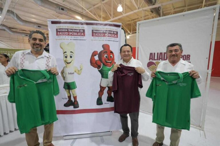 Arranca la Semana Nacional de Salud Pública 2026 en Yucatán