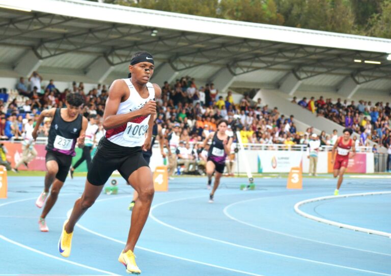 Bissokot Hernández impone nuevo récord nacional en los 400 metros planos de la Olimpiada Nacional 2026