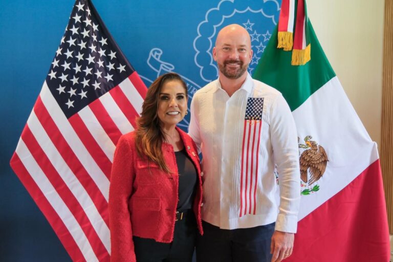 Cónsul de EU reconoce avances en seguridad y combate a la corrupción en Quintana Roo