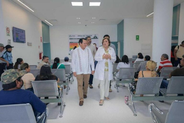 Díaz Mena garantiza servicios del nuevo Hospital O’Horán pese a inclemencias del tiempo