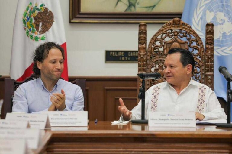 Díaz Mena se reúne con oficial de la ONU-DH en México