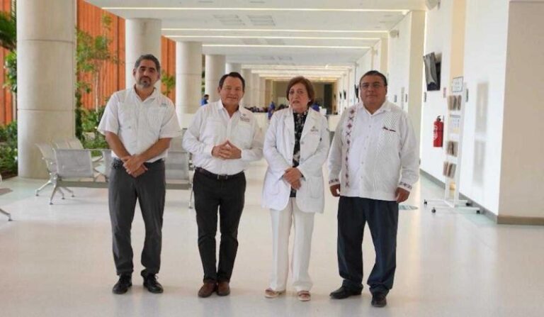 Díaz Mena supervisa la operación del nuevo Hospital O’Horán