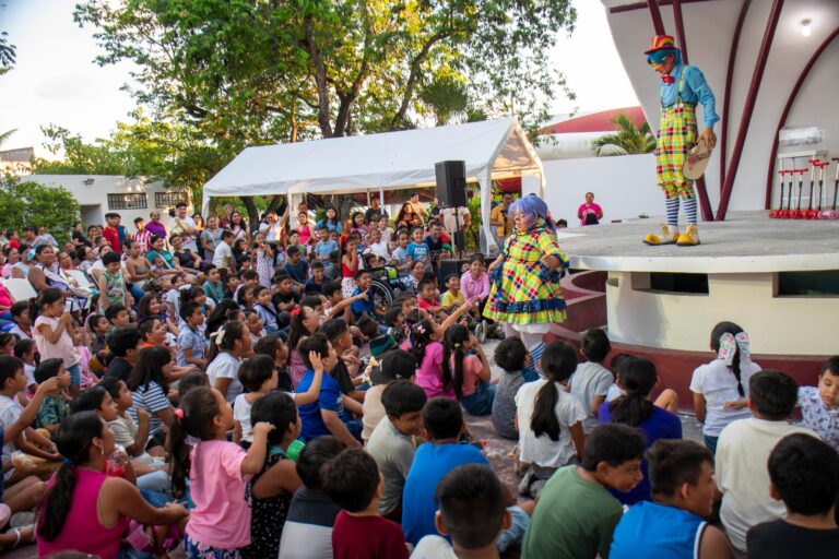 FPMC celebra a la niñez cozumeleña