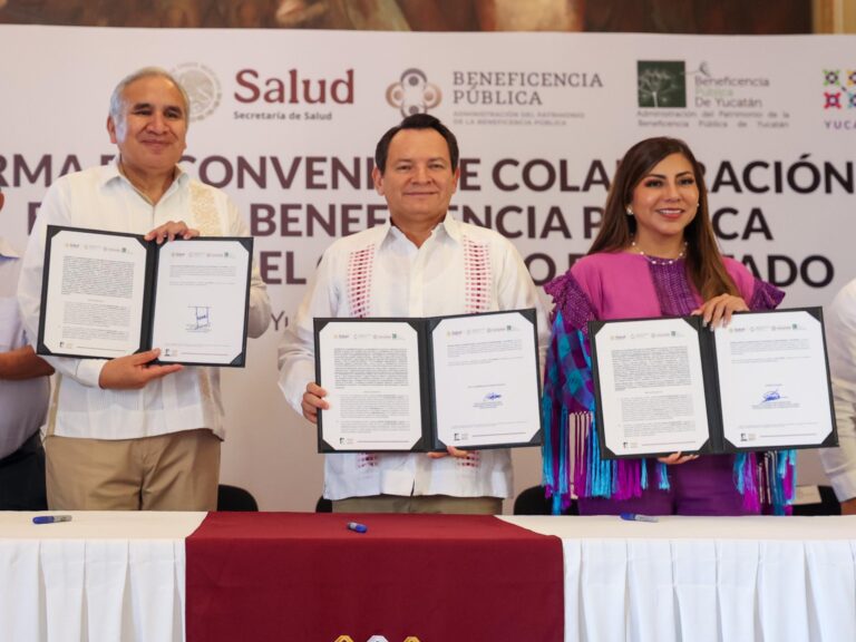 Gobierno de Yucatán y Beneficencia Pública amplían apoyos médicos y funcionales