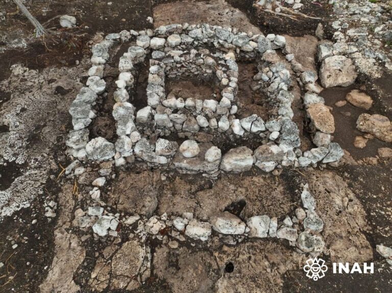 Hallan posible altar maya en obras del Tren Maya de Carga