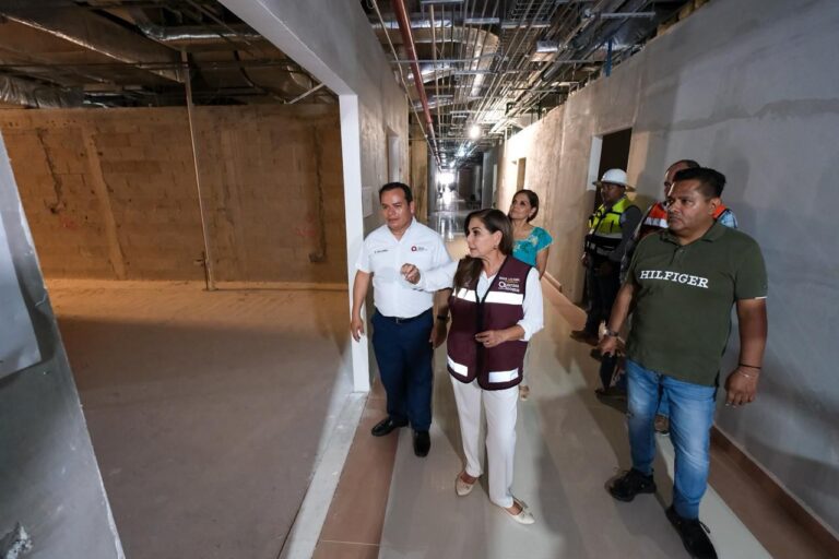 Hospital General de Felipe Carrillo Puerto estará listo antes de fin de año: Mara Lezama