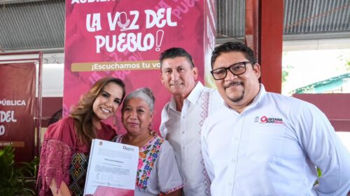Mara Lezama celebra audiencia pública “La Voz del Pueblo” en Bacalar